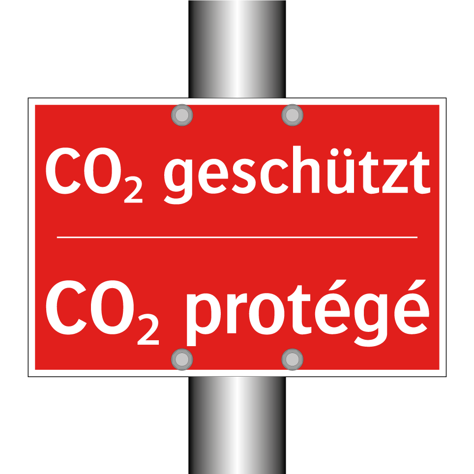 CO₂ geschützt - CO₂ protégé