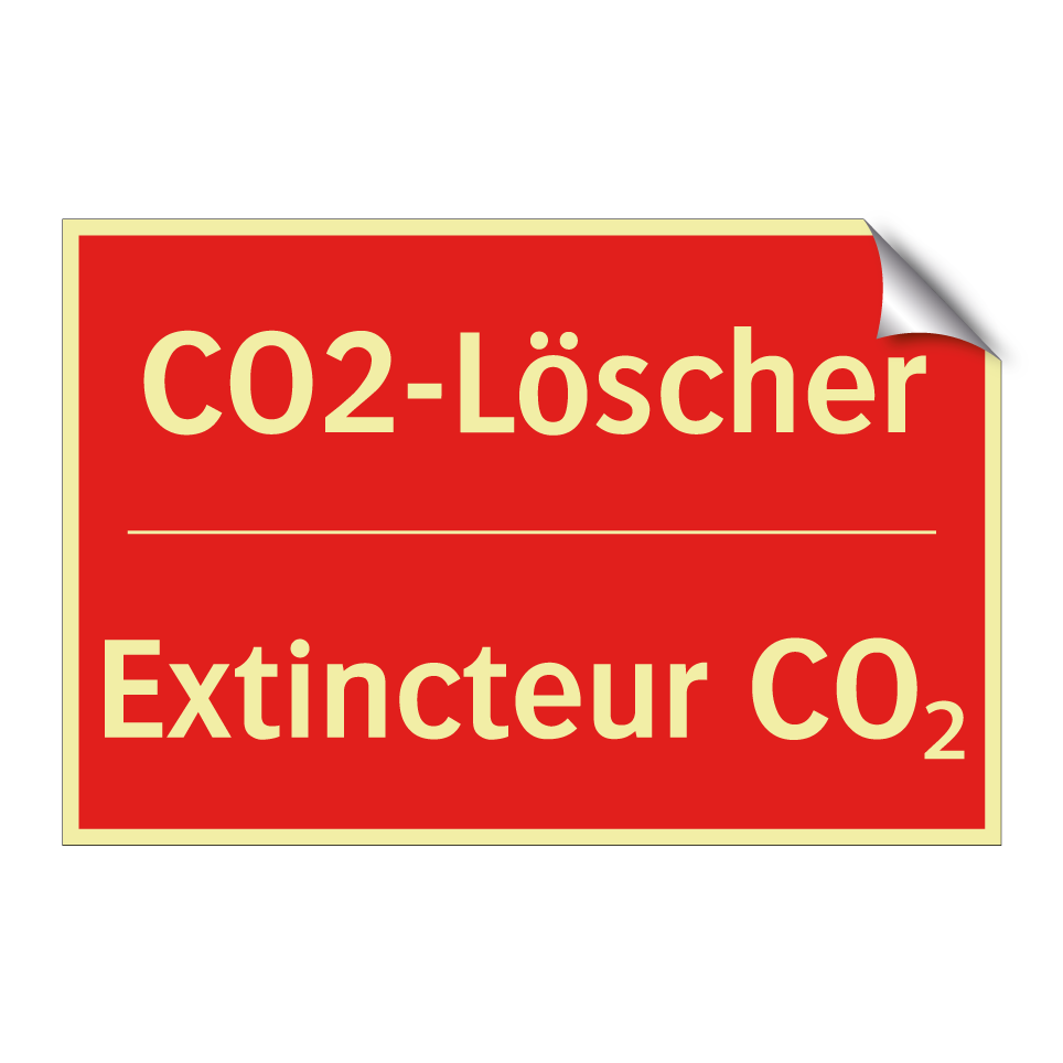 CO2-Löscher - Extincteur CO₂