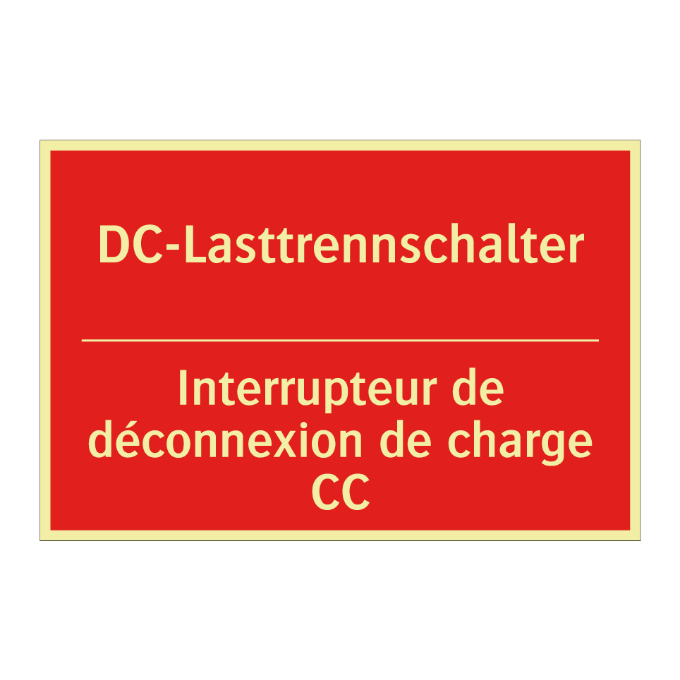 DC-Lasttrennschalter - Interrupteur de déconnexion de  /.../