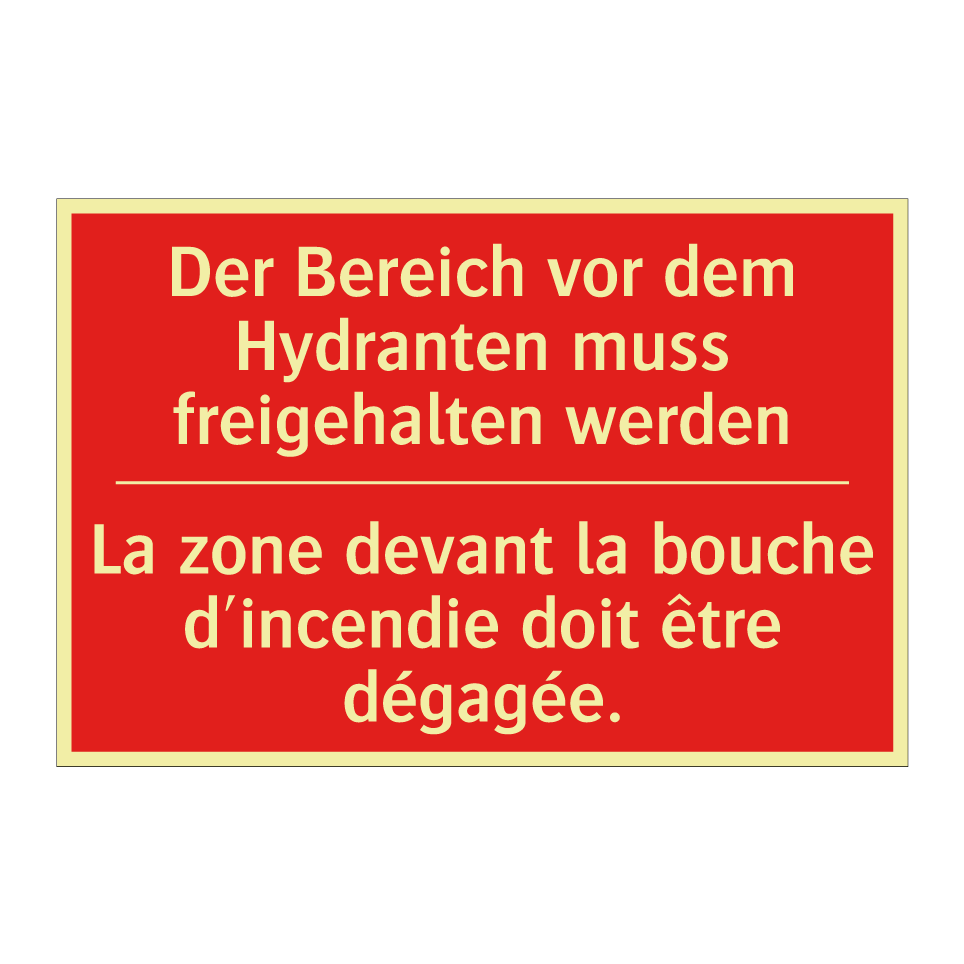 Der Bereich vor dem Hydranten  /.../ - La zone devant la bouche d'incendie  /.../