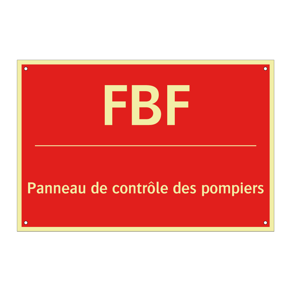FBF - Panneau de contrôle des pompiers /.../