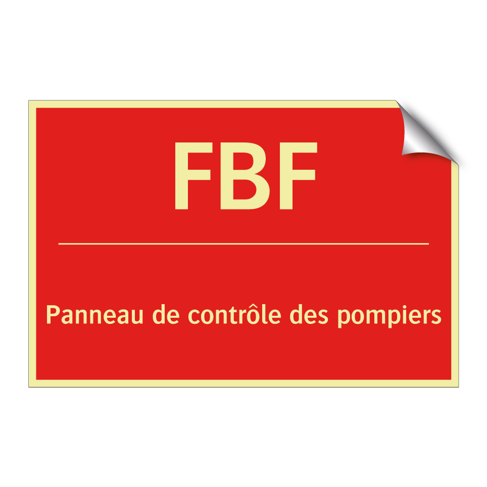 FBF - Panneau de contrôle des pompiers /.../