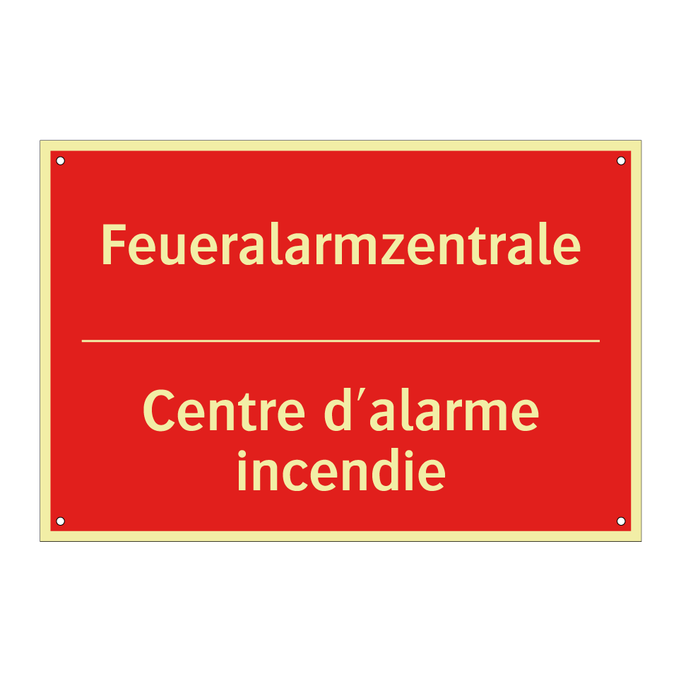 Feueralarmzentrale - Centre d'alarme incendie