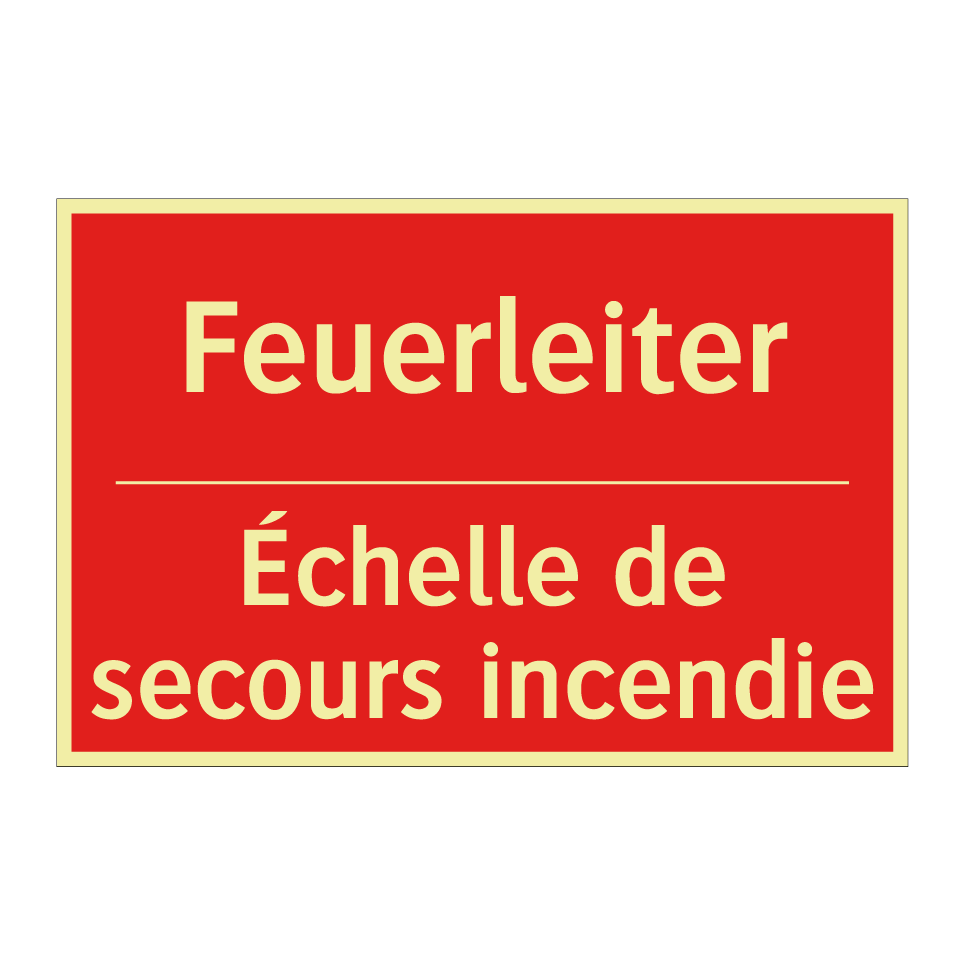Feuerleiter - Échelle de secours incendie