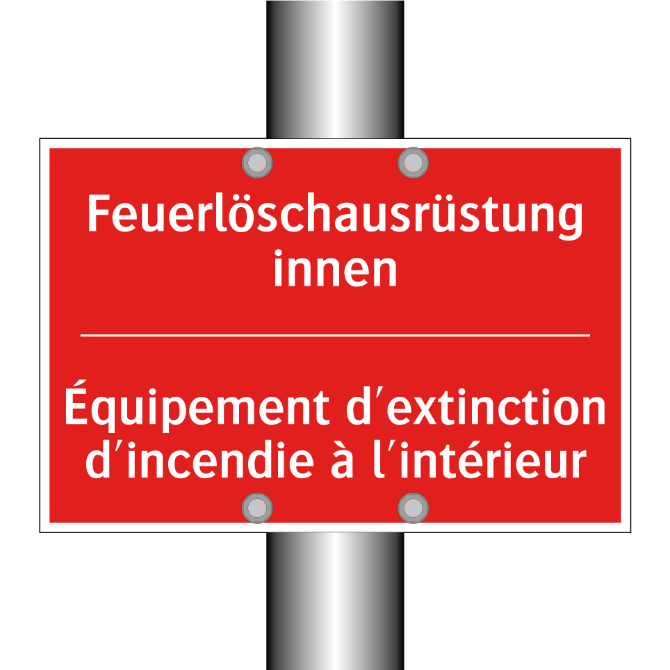 Feuerlöschausrüstung innen - Équipement d'extinction d'incendie  /.../