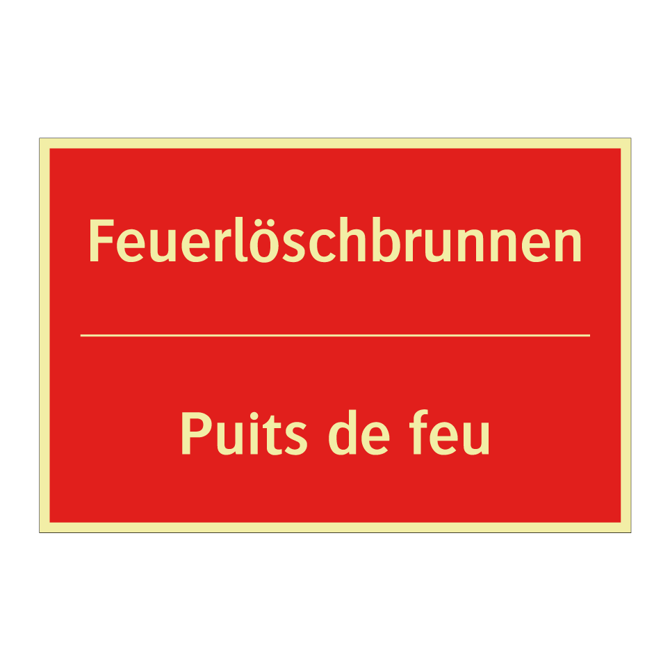 Feuerlöschbrunnen - Puits de feu