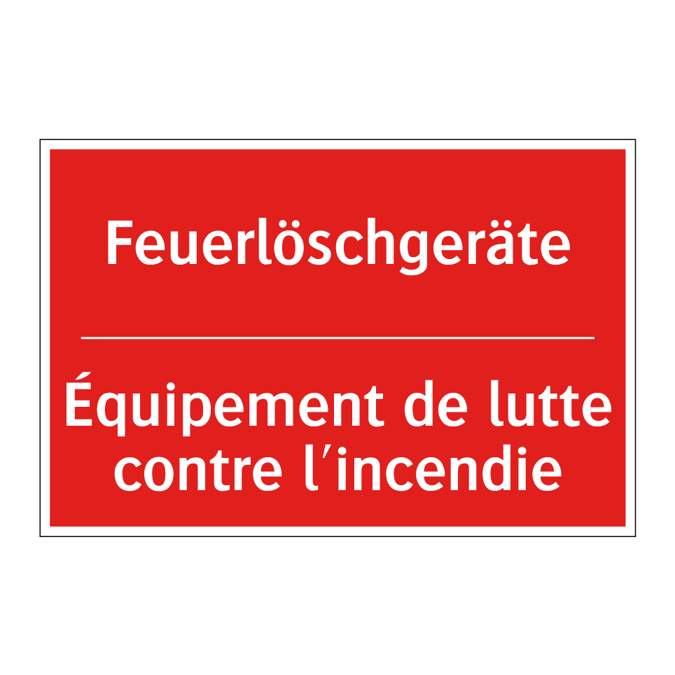 Feuerlöschgeräte - Équipement de lutte contre l'incendie /.../