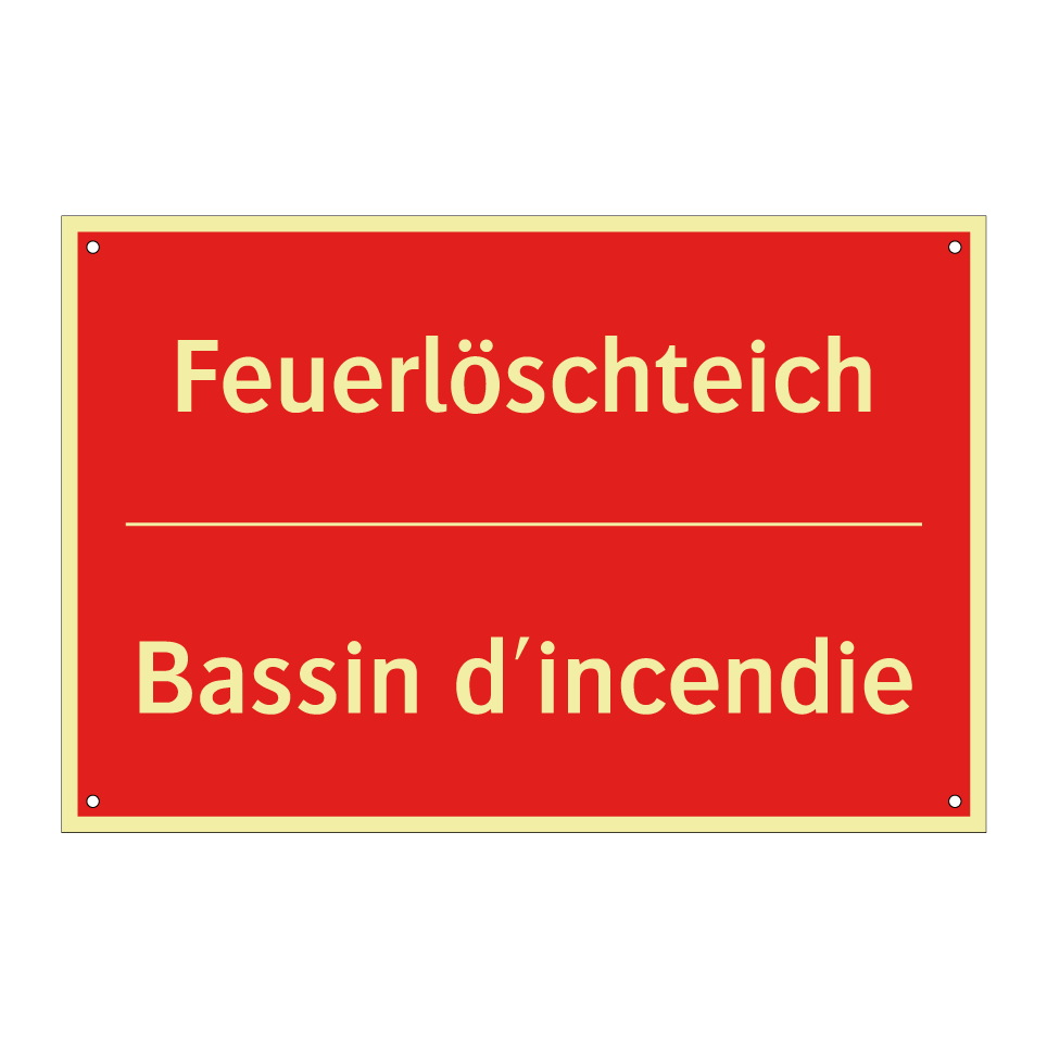 Feuerlöschteich - Bassin d'incendie
