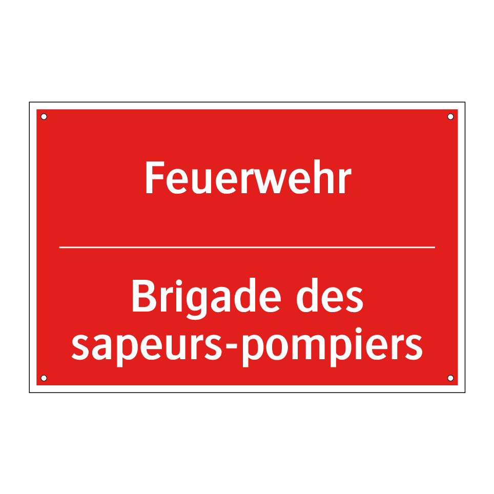 Feuerwehr - Brigade des sapeurs-pompiers
