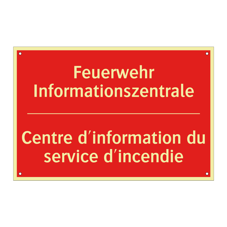 Feuerwehr Informationszentrale - Centre d'information du service  /.../
