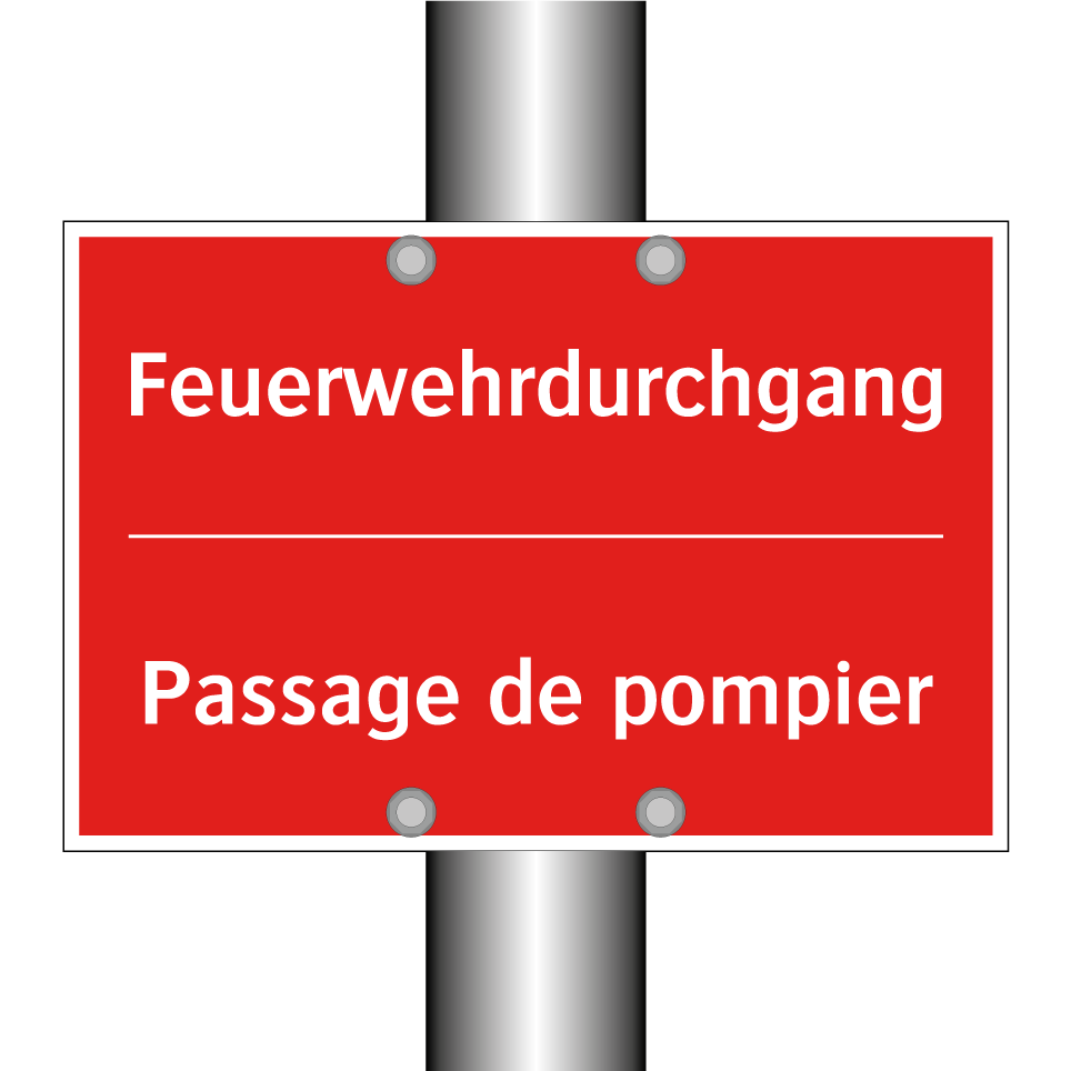 Feuerwehrdurchgang - Passage de pompier