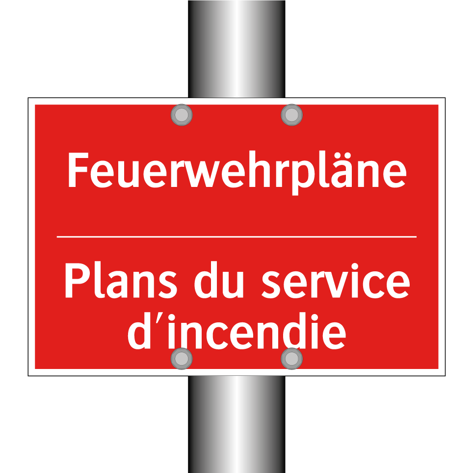 Feuerwehrpläne - Plans du service d'incendie