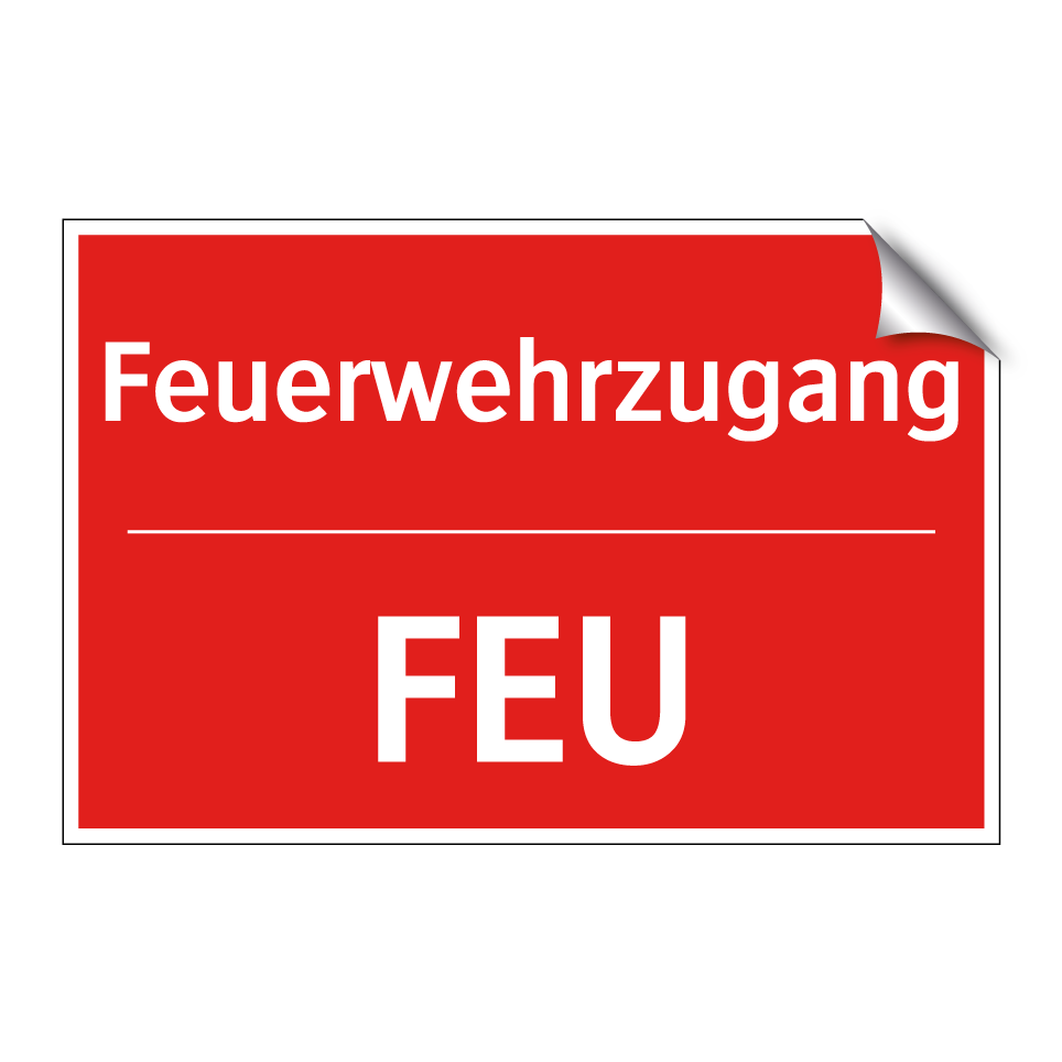 Feuerwehrzugang - FEU