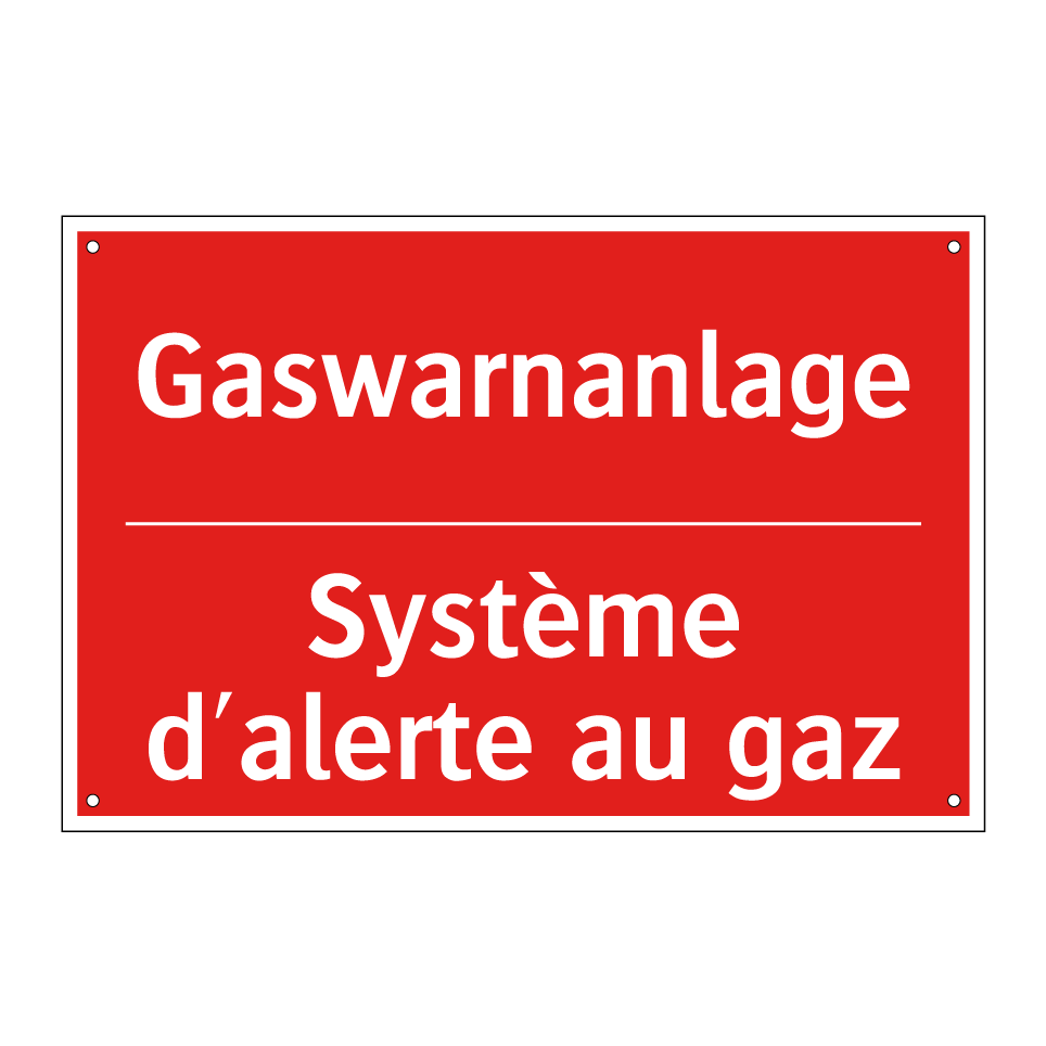 Gaswarnanlage - Système d'alerte au gaz