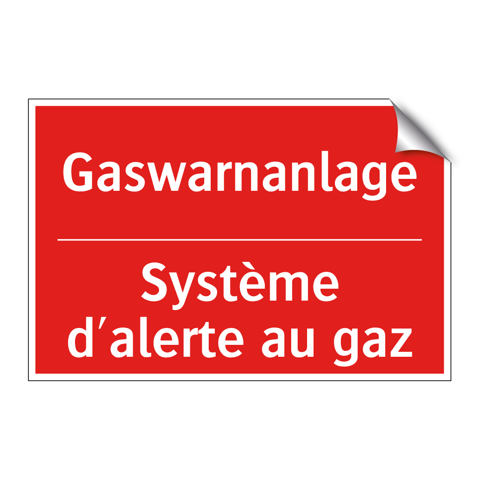 Gaswarnanlage - Système d'alerte au gaz