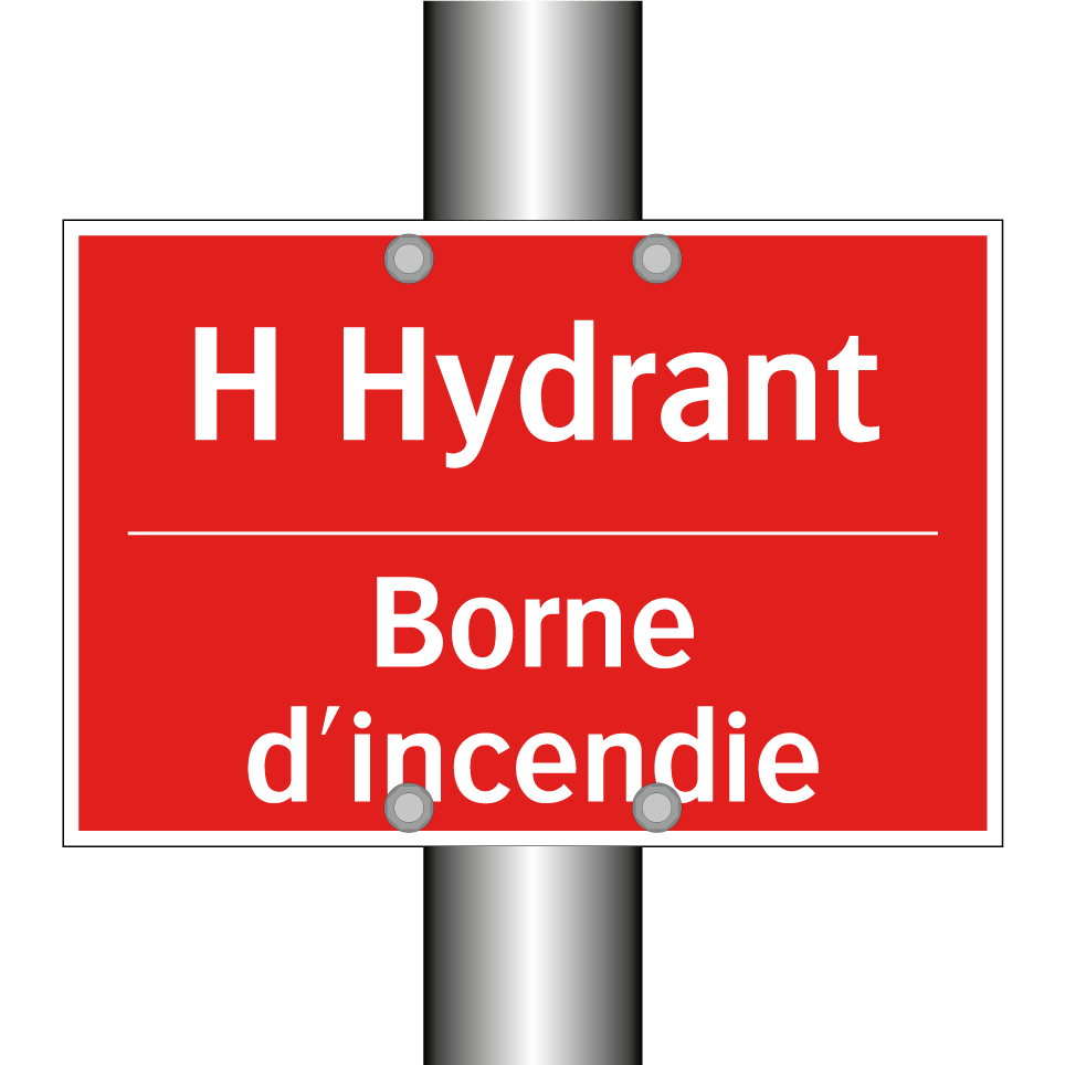 H Hydrant - Borne d'incendie