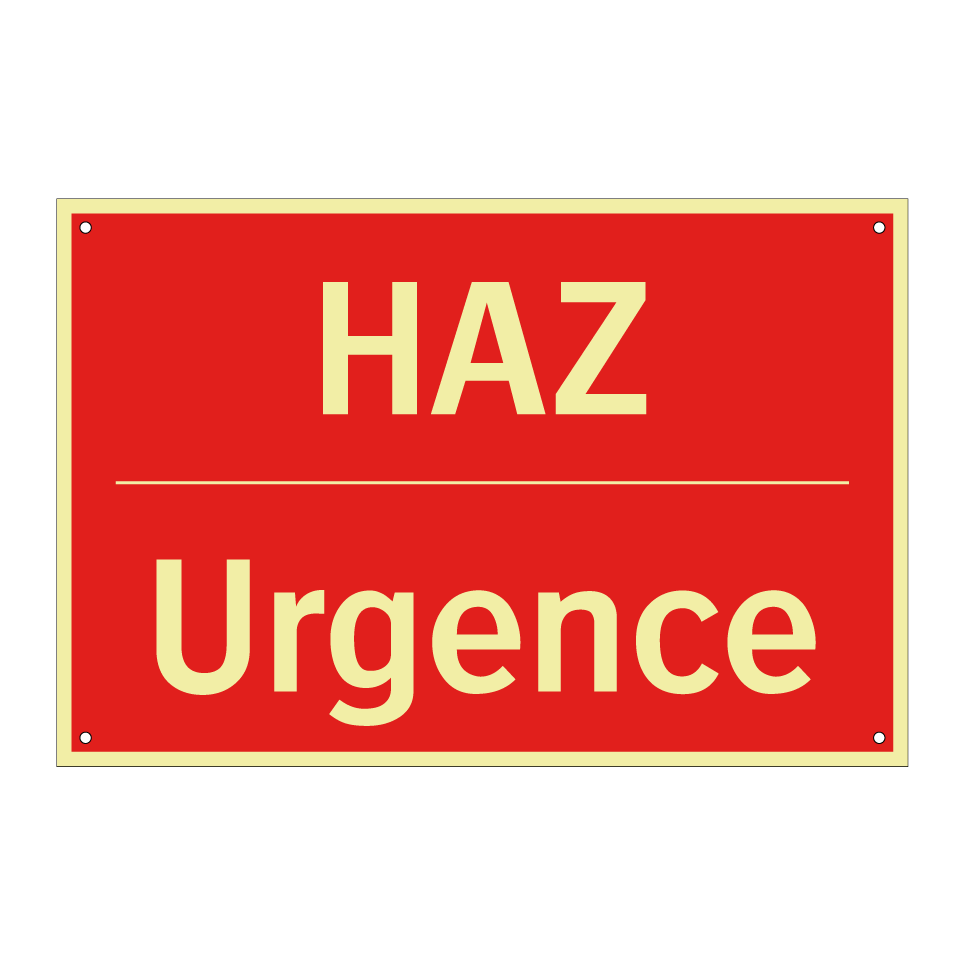 HAZ - Urgence