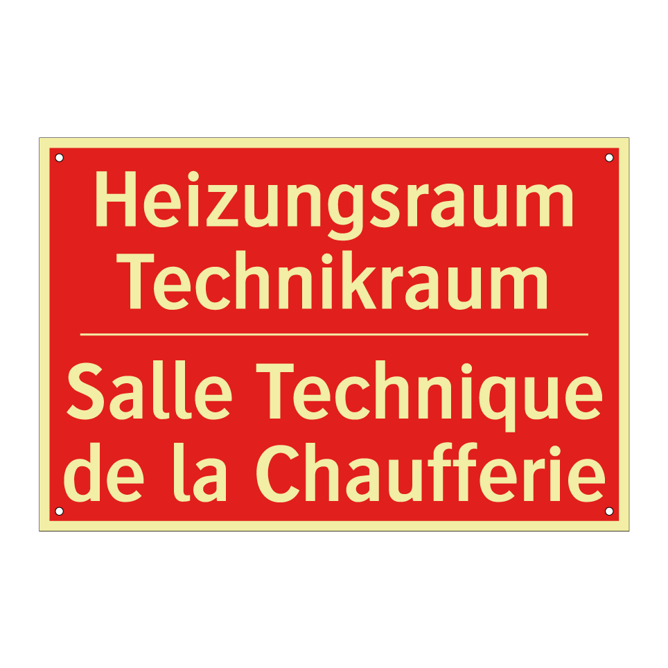 Heizungsraum Technikraum - Salle Technique de la Chaufferie /.../