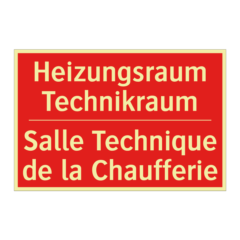 Heizungsraum Technikraum - Salle Technique de la Chaufferie /.../