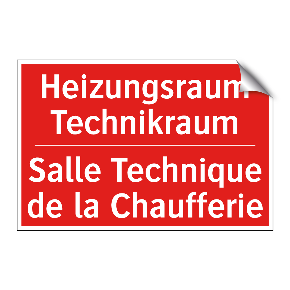 Heizungsraum Technikraum - Salle Technique de la Chaufferie /.../