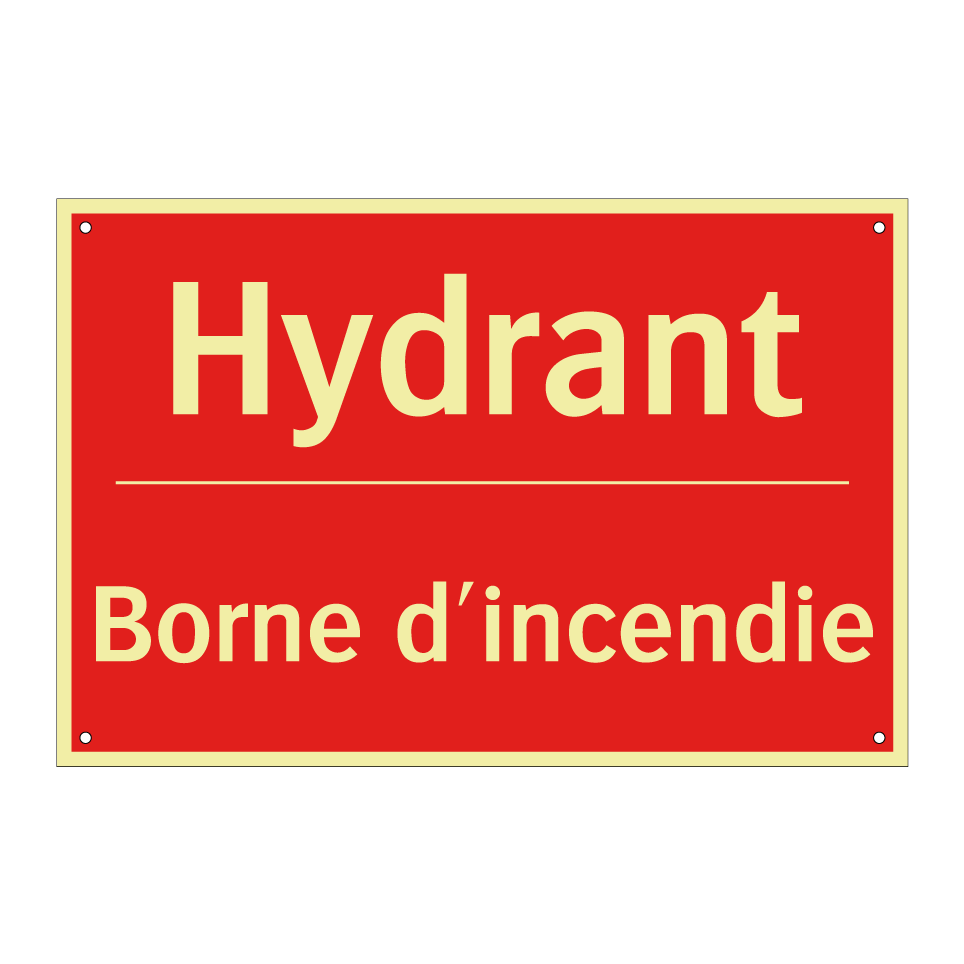 Hydrant - Borne d'incendie