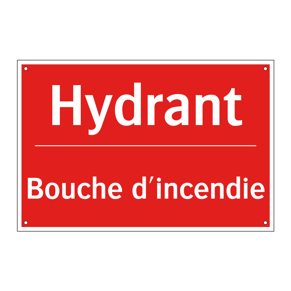 Hydrant - Bouche d'incendie
