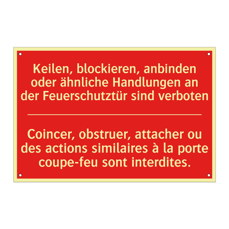 Keilen, blockieren, anbinden oder  /.../ - Coincer, obstruer, attacher ou  /.../
