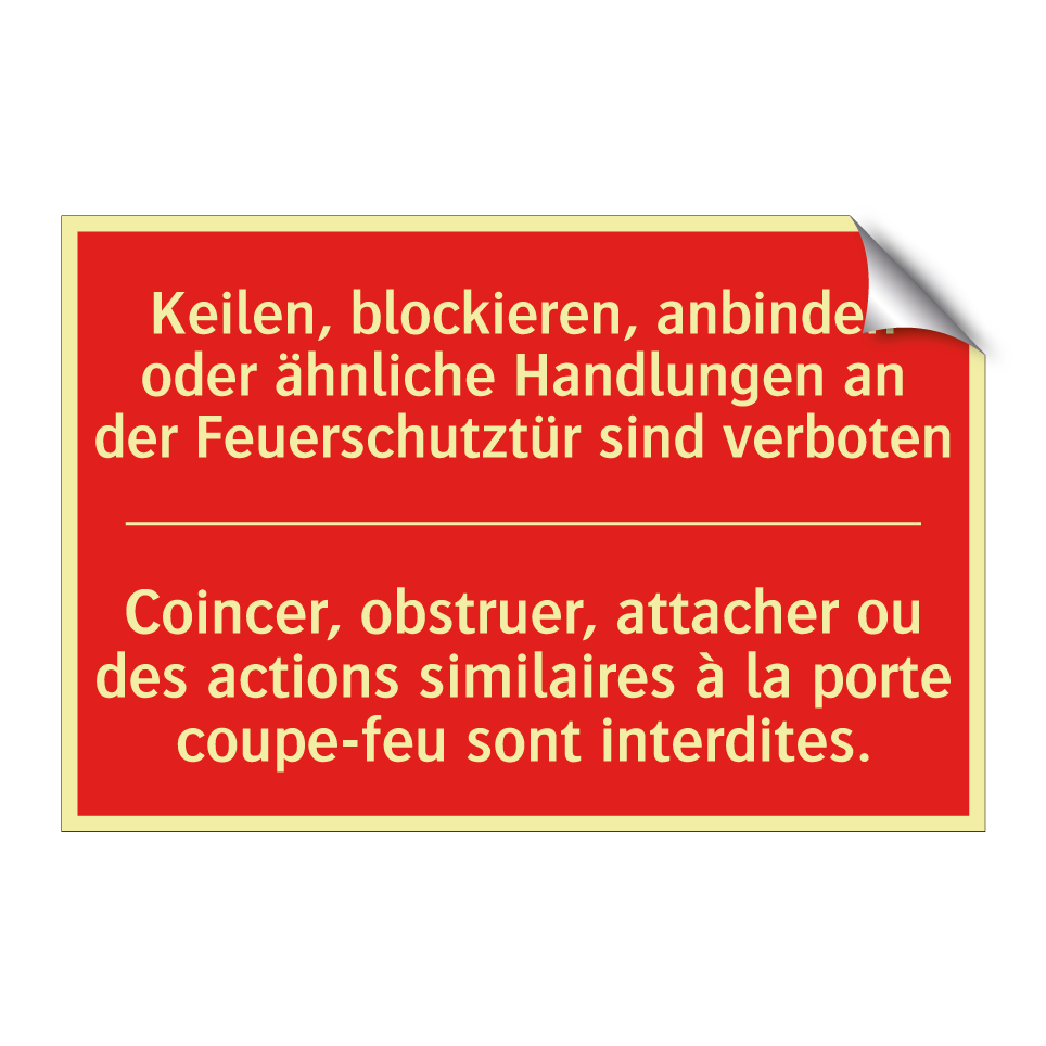 Keilen, blockieren, anbinden oder  /.../ - Coincer, obstruer, attacher ou  /.../
