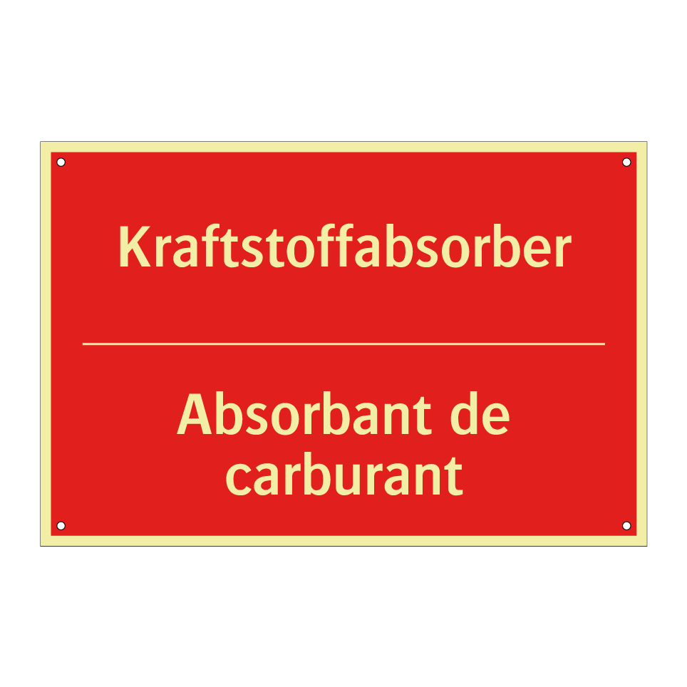 Kraftstoffabsorber - Absorbant de carburant