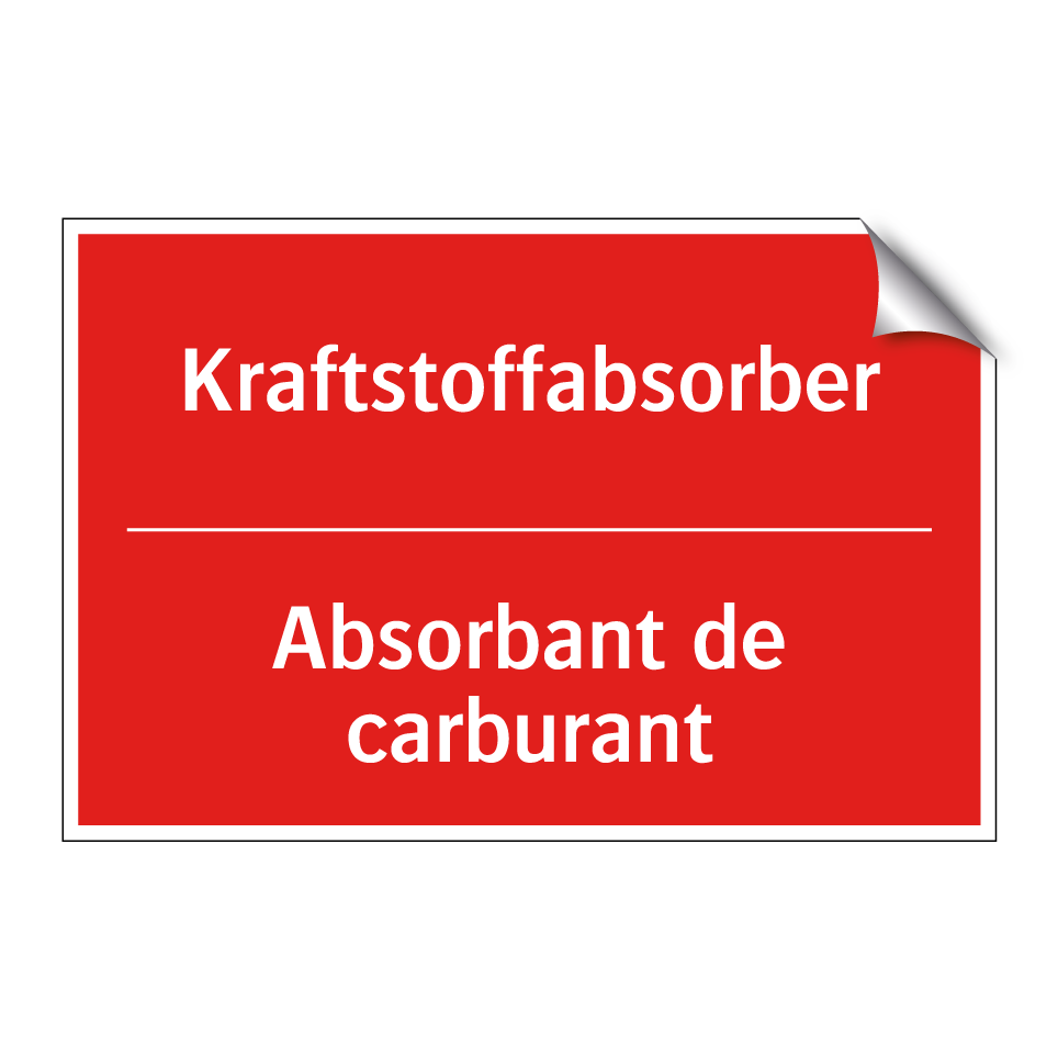 Kraftstoffabsorber - Absorbant de carburant