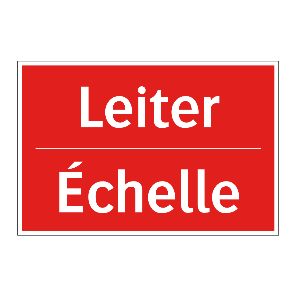 Leiter - Échelle
