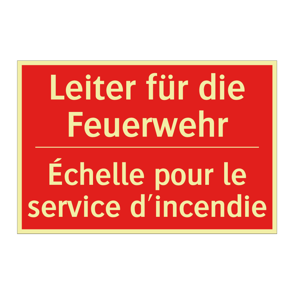 Leiter für die Feuerwehr - Échelle pour le service d'incendie /.../