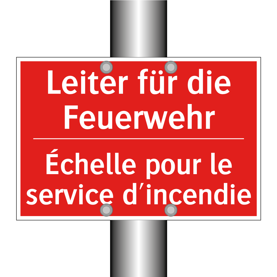 Leiter für die Feuerwehr - Échelle pour le service d'incendie /.../