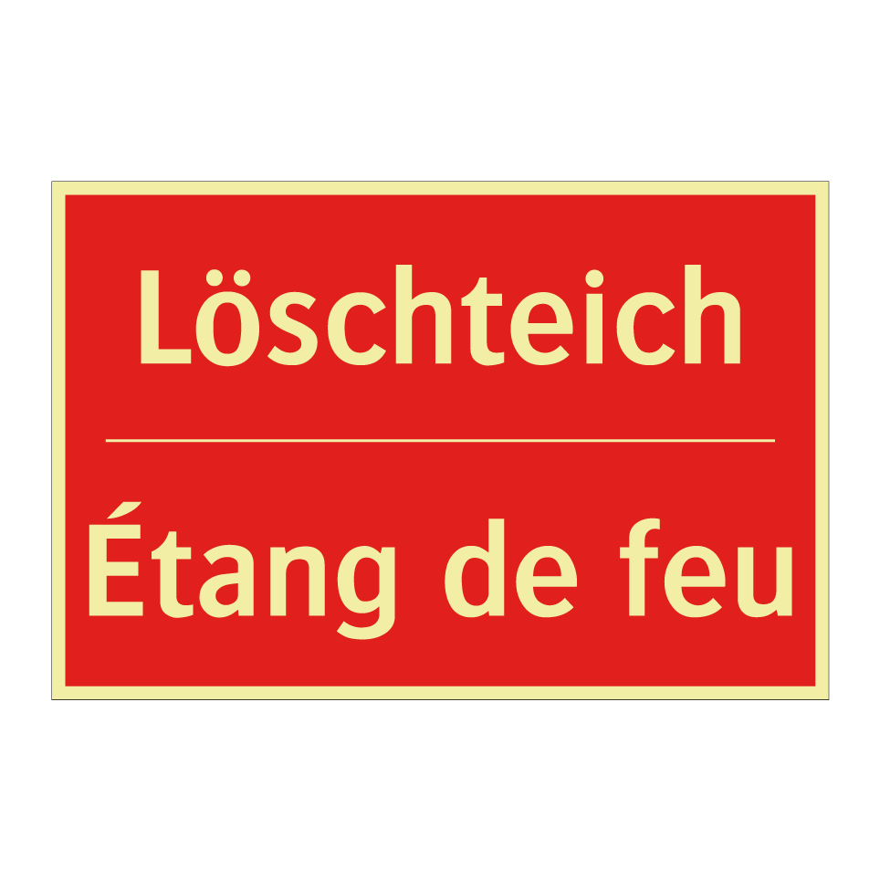 Löschteich - Étang de feu