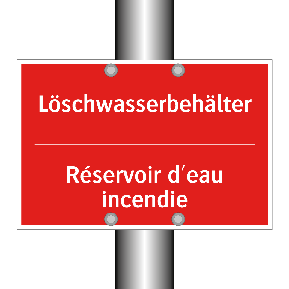 Löschwasserbehälter - Réservoir d'eau incendie