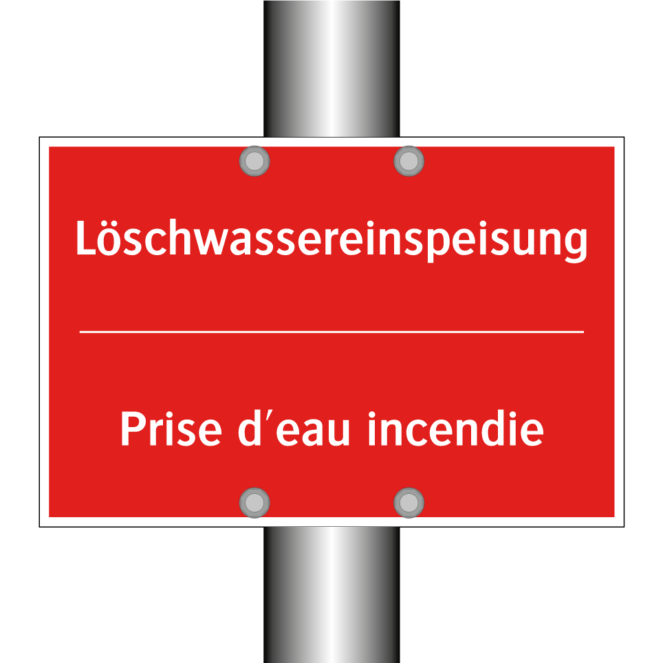 Löschwassereinspeisung - Prise d'eau incendie