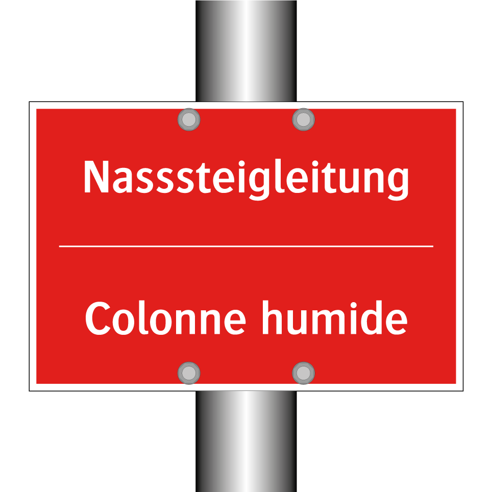 Nasssteigleitung - Colonne humide