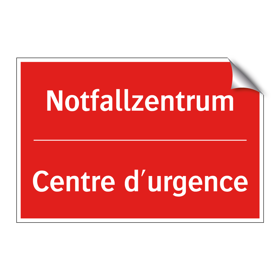 Notfallzentrum - Centre d'urgence