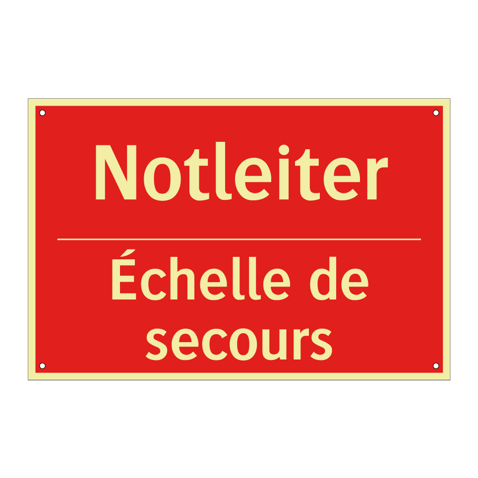 Notleiter - Échelle de secours