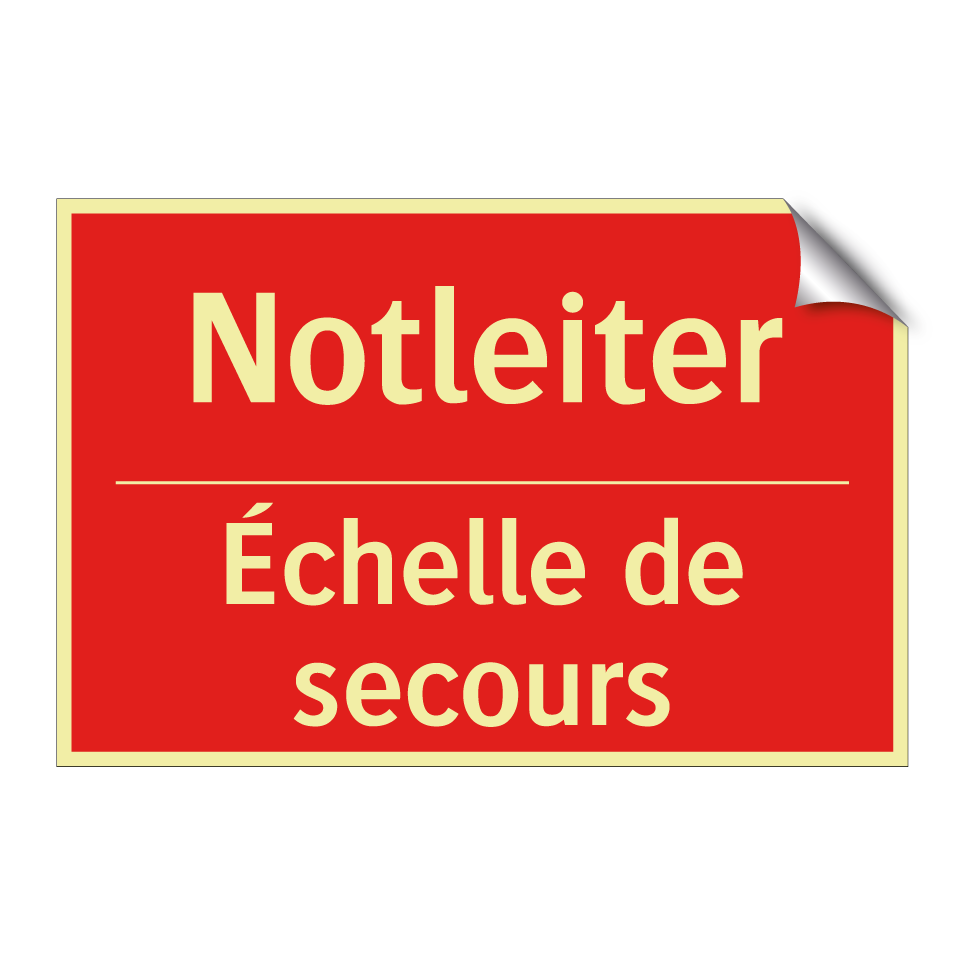 Notleiter - Échelle de secours