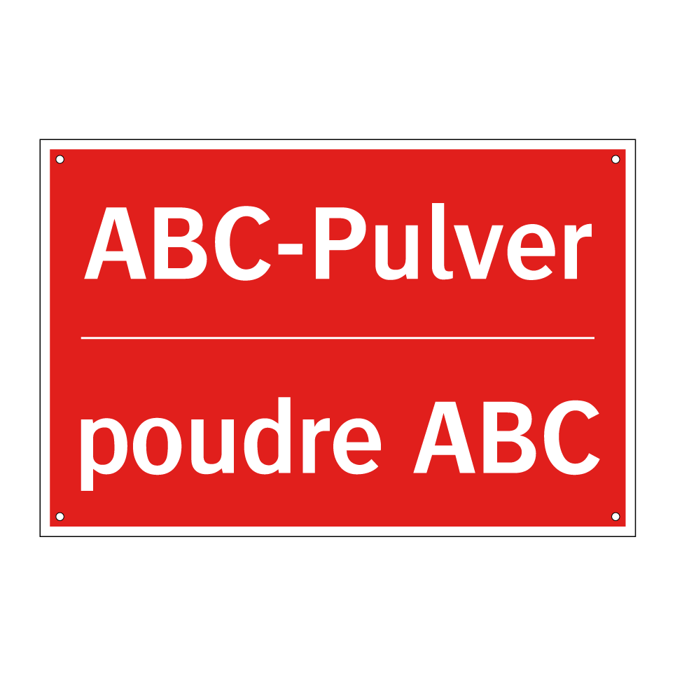 ABC-Pulver - poudre ABC