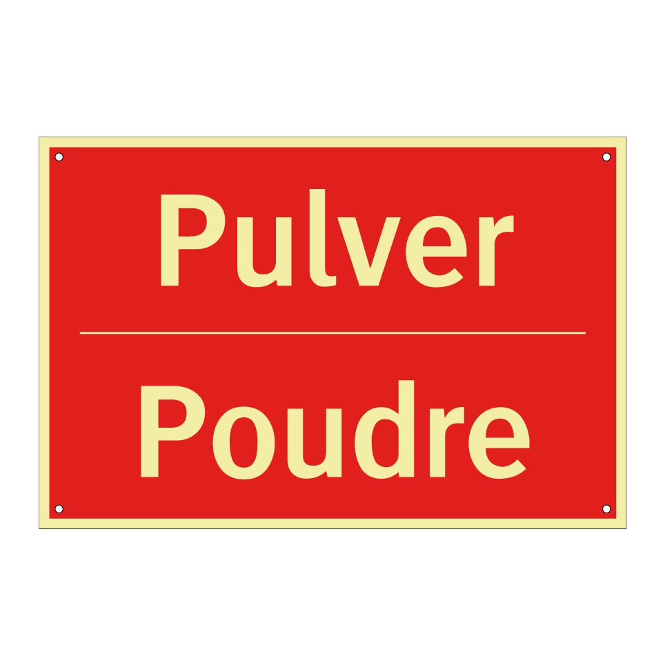 Pulver - Poudre