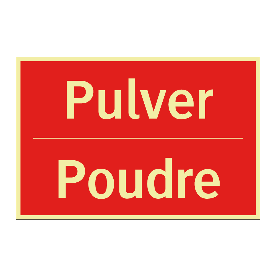Pulver - Poudre