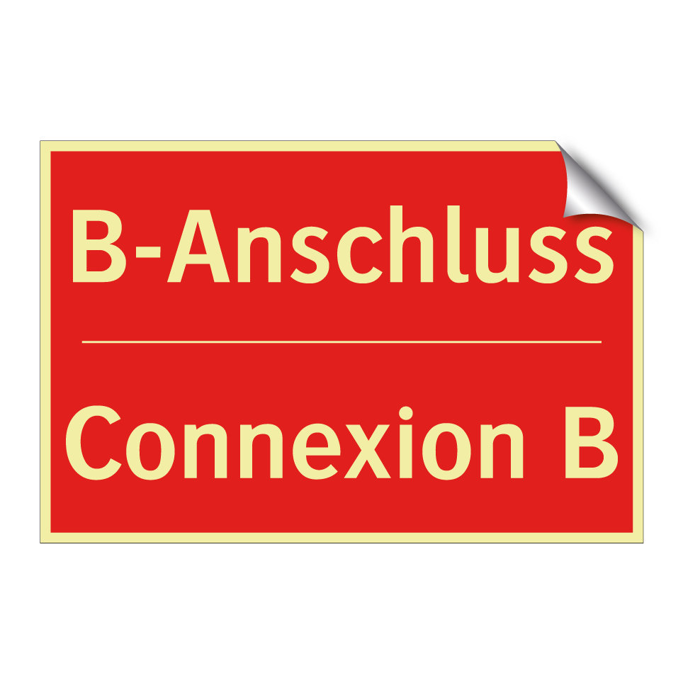 B-Anschluß - Connexion B