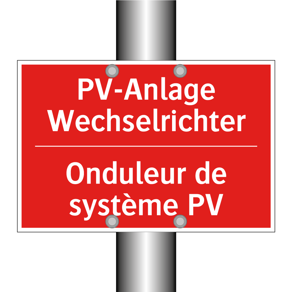 PV-Anlage Wechselrichter - Onduleur de système PV