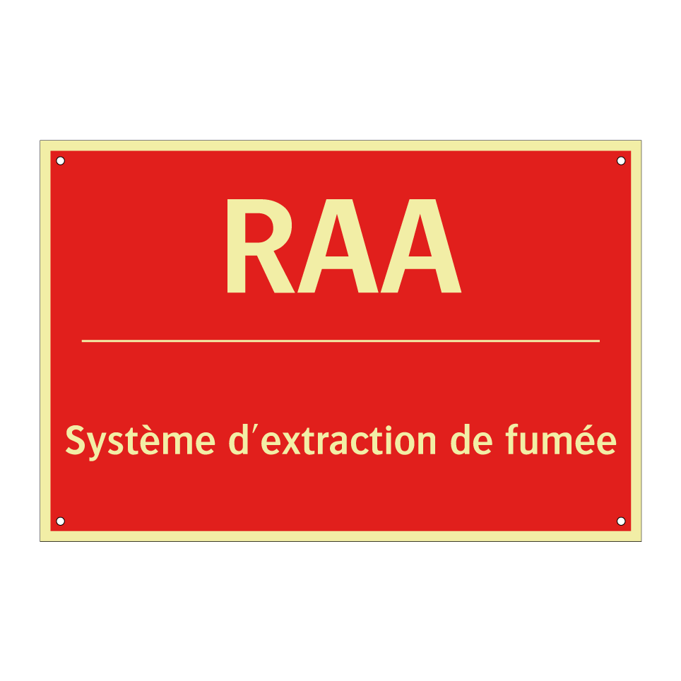 RAA - Système d'extraction de fumée