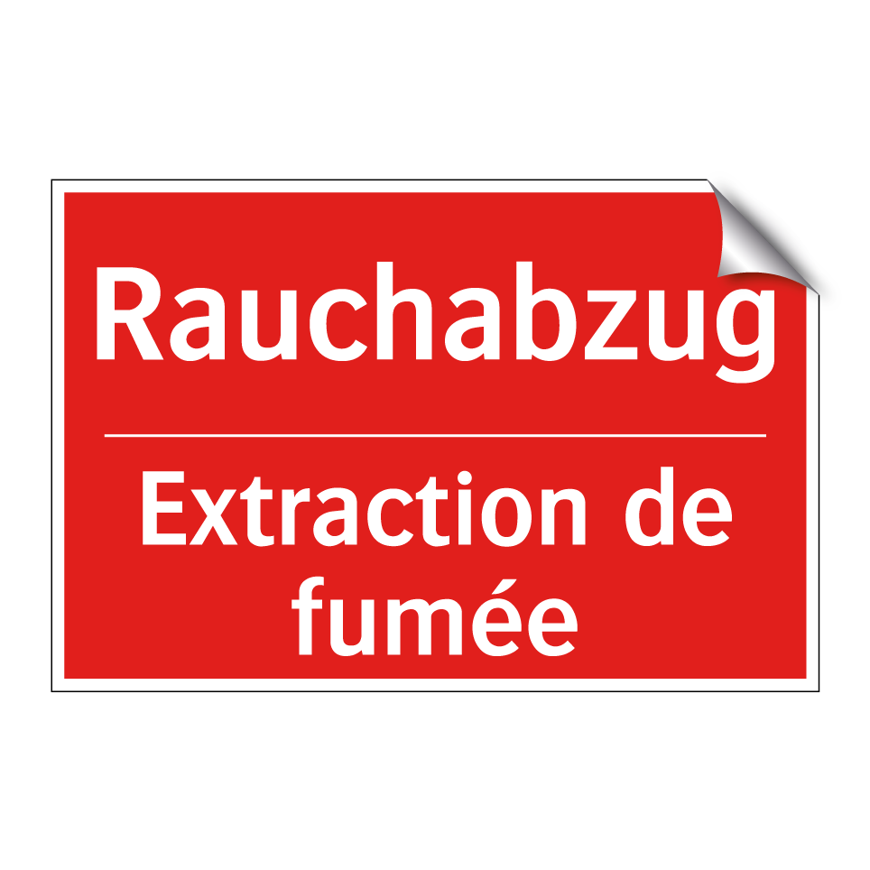 Rauchabzug - Extraction de fumée