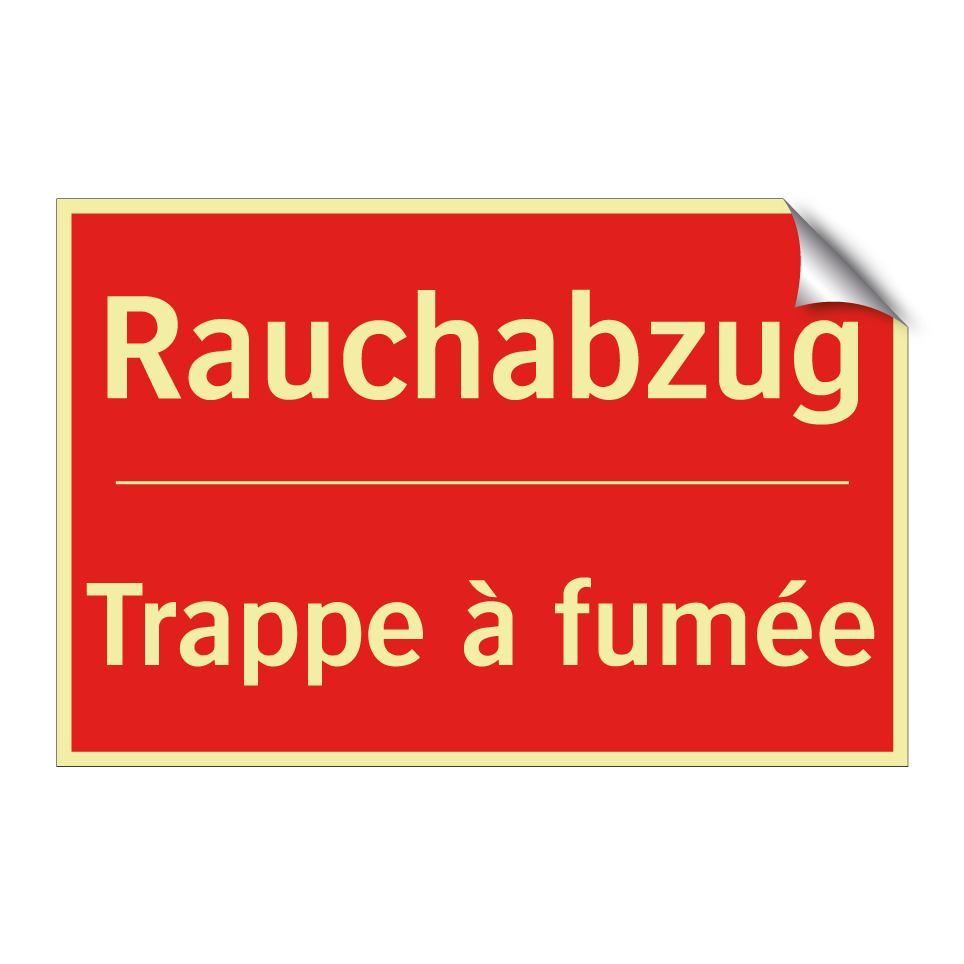 Rauchabzug - Trappe à fumée