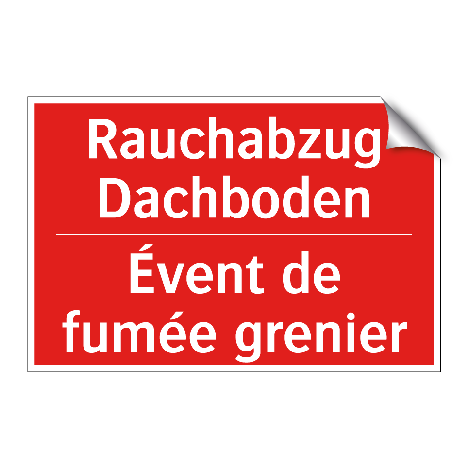 Rauchabzug Dachboden - Évent de fumée grenier