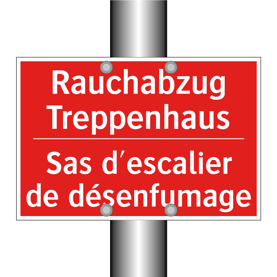 Rauchabzug Treppenhaus - Sas d'escalier de désenfumage